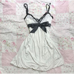 Bxoxo Y2K cute Women's dress fashion new summer vintage aesthetic emo girl Harajuku streetwear punk hip-hop rock slim suspender dress
