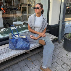 BXOXO Y2k Trousers Joggers Streetwear Pants Women Clothing Stripe Casual High waist Vintage Punk Loose Sweatpants Wide Leg Pantalones