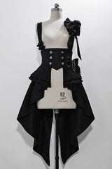 BXOXO - Black Rabbit Theater Jacquard Version Ouji Lolita Girdle