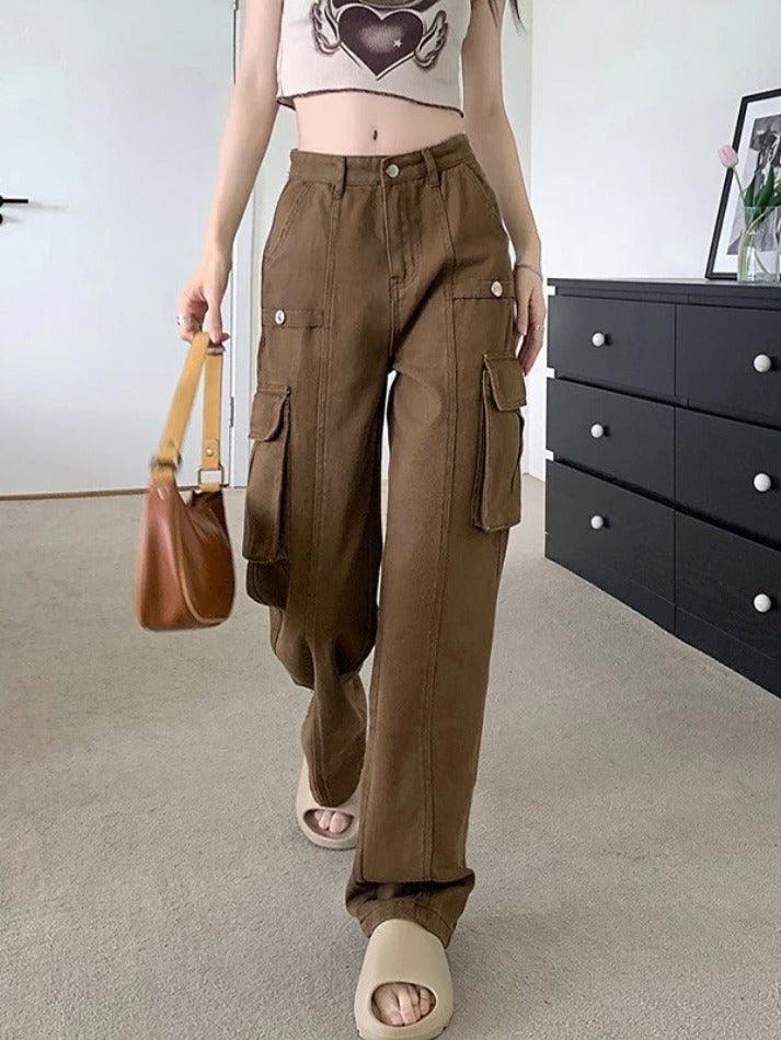 Vintage Y2K Straight Leg Cargo Jeans