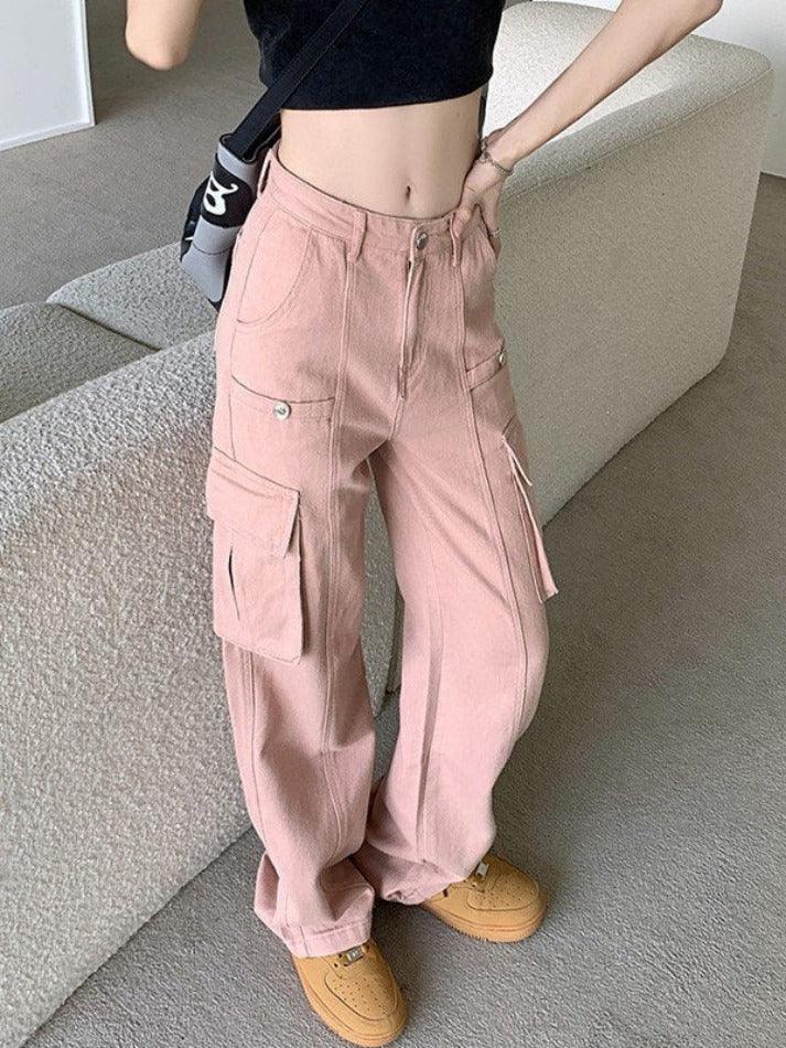 Vintage Y2K Straight Leg Cargo Jeans