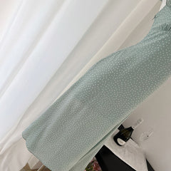 BXOXO - summer inspo Chic Design Sense Small Flying Sleeve Dress Women 2025 Summer Fashion Casual Seaside Holiday Waist-slimming Long Skirt