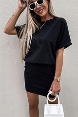 BXOXO - Cotton Blend Casual Dress