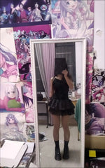 BXOXO Y2k Skirts Summer Sexy Sweet Girl Clothes Bow Punk 2000s Kawaii Casual Cute Skirt Bottom Korea Gothic High waist Women Skirts