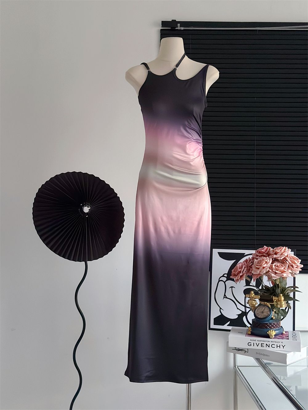 BXOXO - summer inspo Tie-dye Slim-fit Skirt Sexy Strap Elegant Slip Sweet Loose Women Elegant Skirt Summer Korean Fashion Women's Clothe