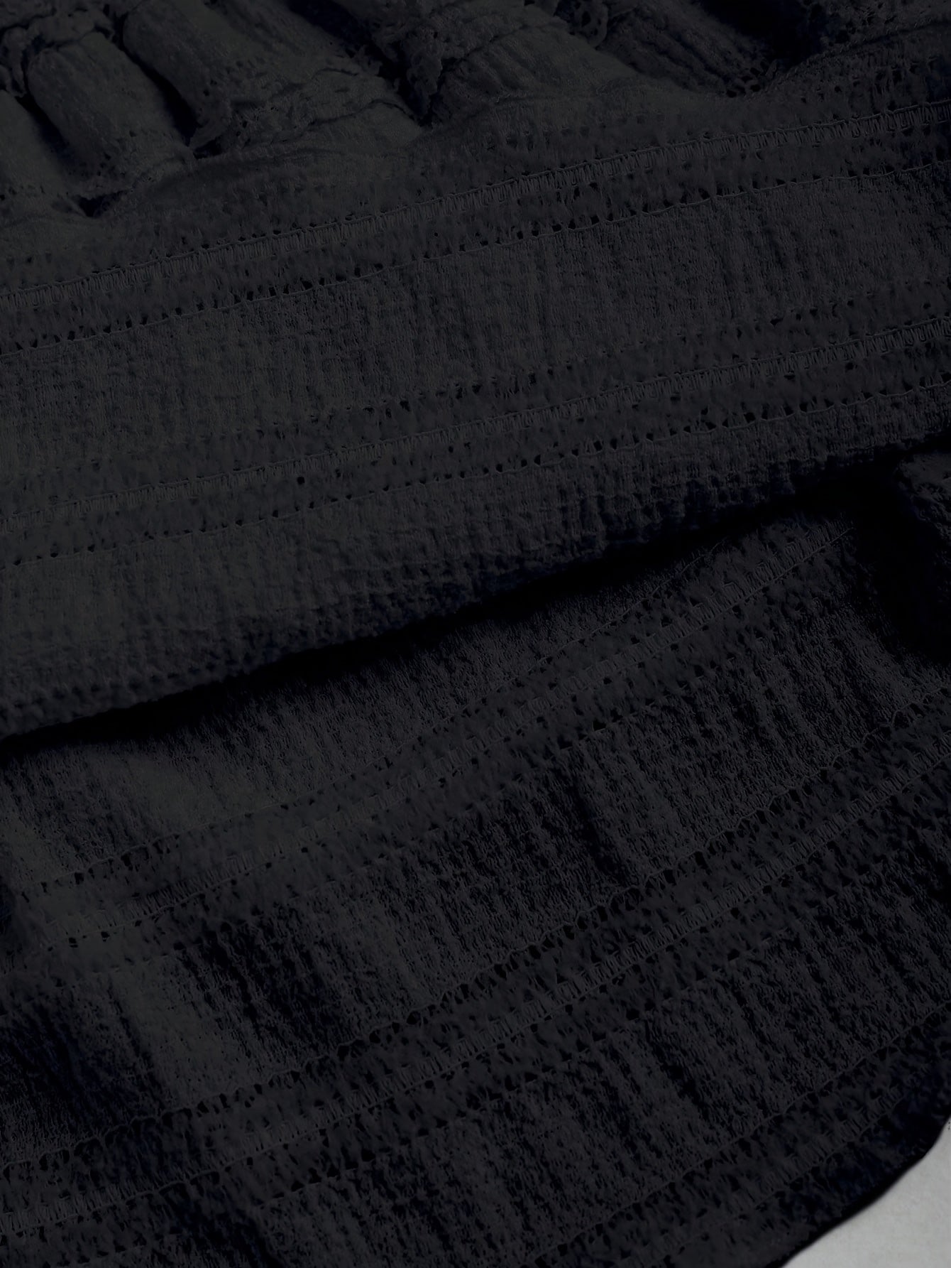 BXOXO Solid Color Lace Trim Number Print Double Layer Hem Skirt, Casual & Vacation Y2K Outfit