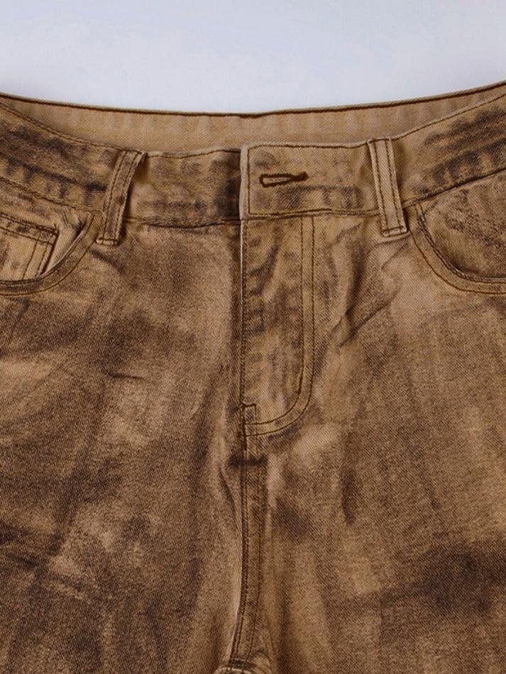 Street Tie Dye High Rise Boyfriend Jeans