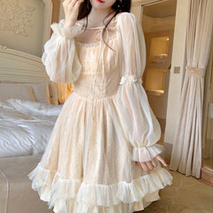 BXOXO - Romantic Princess Long Sleeve Dress