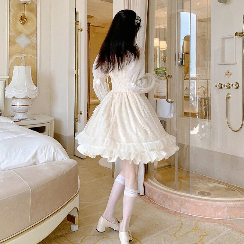 BXOXO - Romantic Princess Long Sleeve Dress