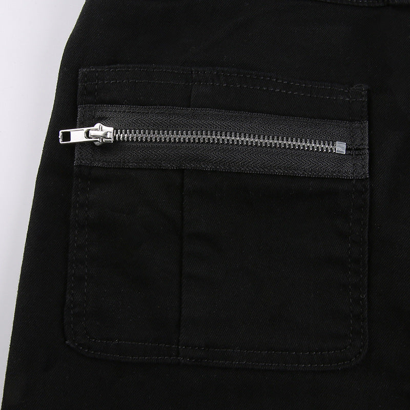 BXOXO - Goth Emo Low Waist Pants