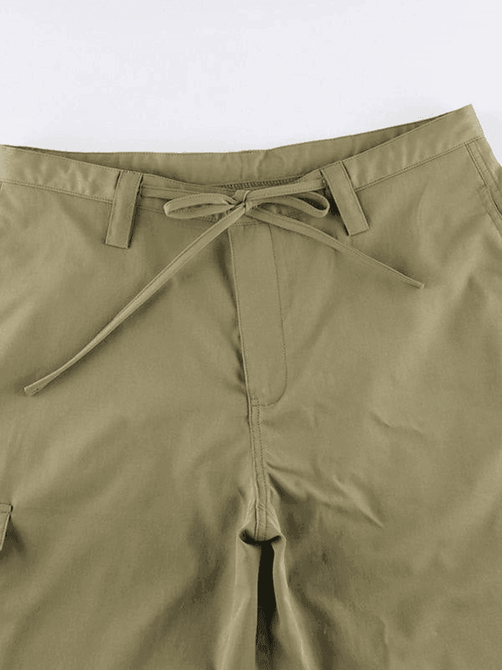 Straight Leg Pocket Cargo Pants