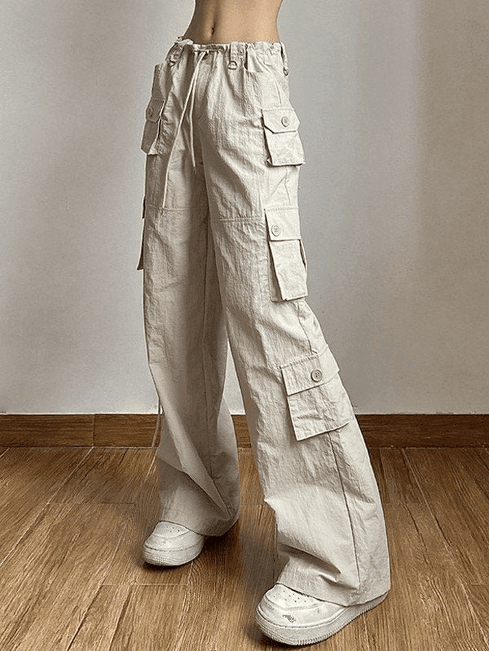 Vintage Cargo Pocket Baggy Pants