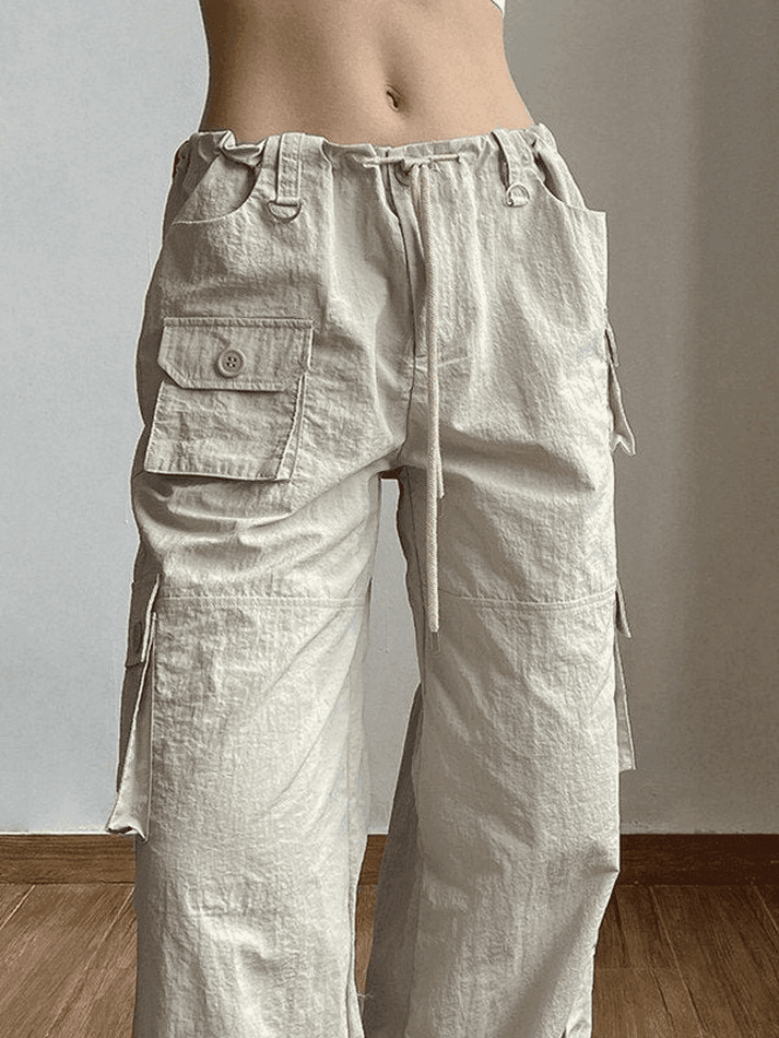 Vintage Cargo Pocket Baggy Pants