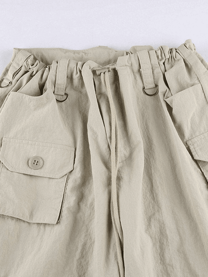 Vintage Cargo Pocket Baggy Pants