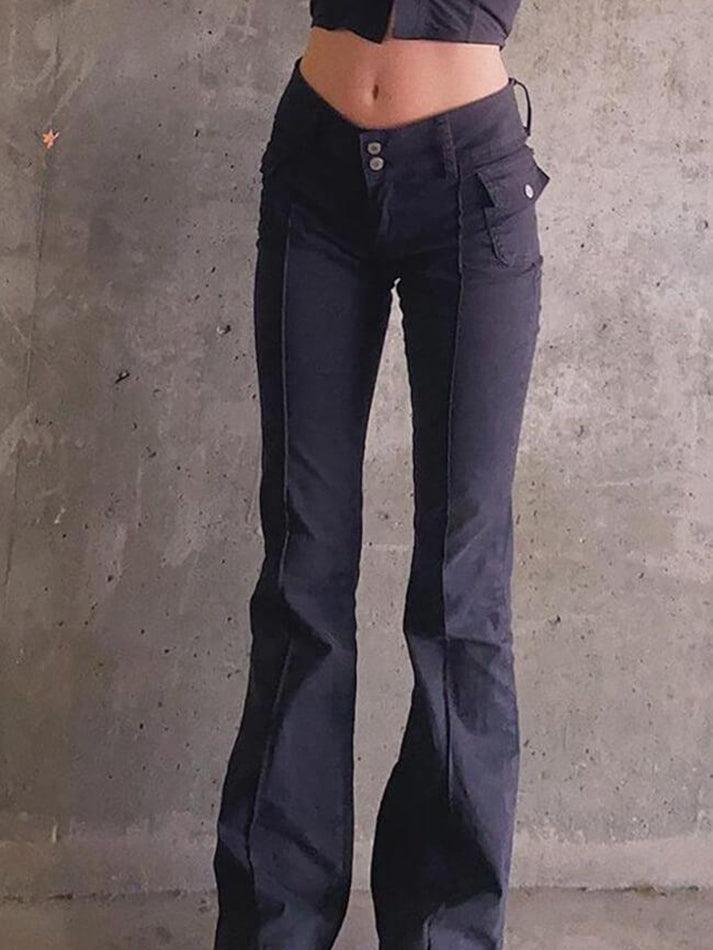 Vintage Low Rise Woven Pants