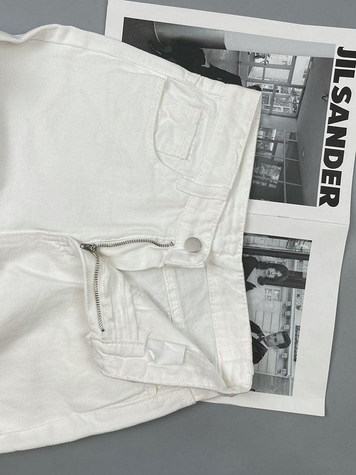 White Washed Boyfriend Jeans