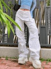 Zipper Pocket Cargo Pants