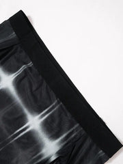 3D Print See Through Mesh Long Sleeve Tee