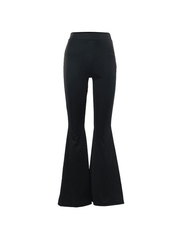 Black Stretch Flare Leg Pants