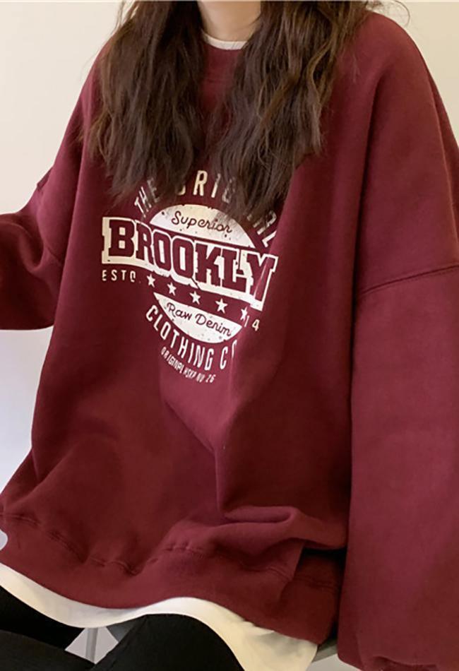 Brooklyn Graphic Crew Sweatshirt