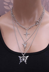 Butterfly Multi-layer Necklace Jewelry