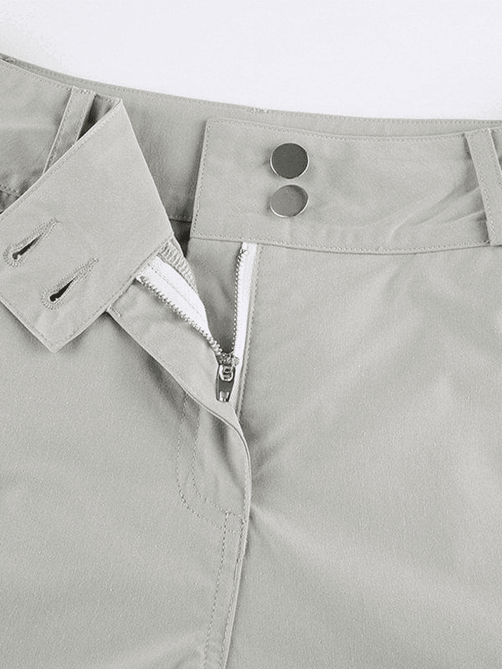 Buttoned Pocket Patch Cargo Pants