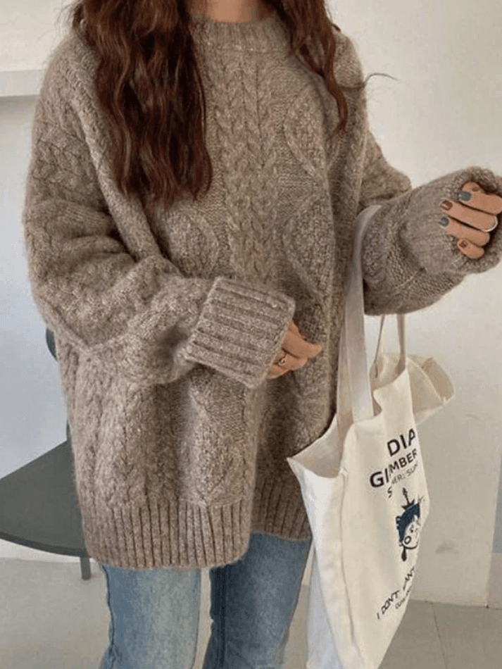 Cable Knit Jumper Sweater