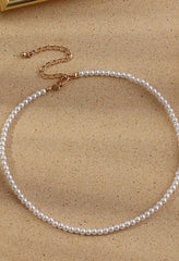 Elegant Faux Pearl Necklace