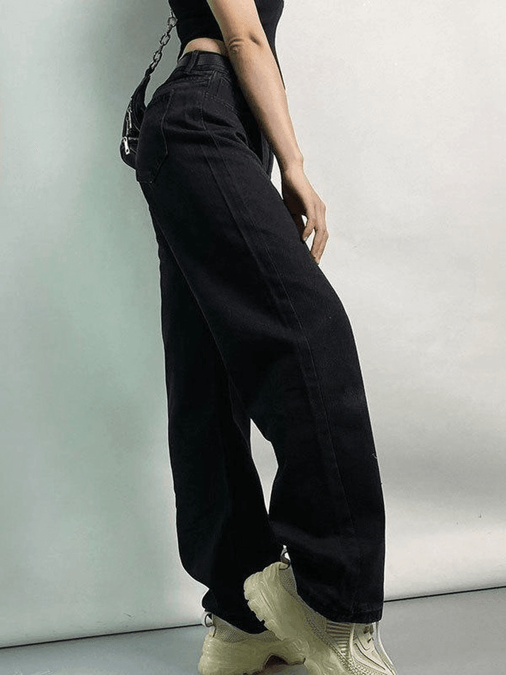 High Rise Boyfriend Jeans