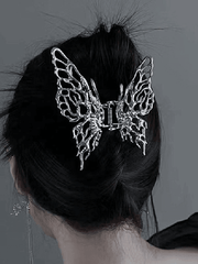 Hollow Out Butterfly Large Hair Claw