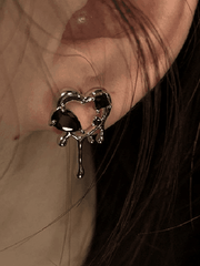 Hollow Out Heart Pattern Earring