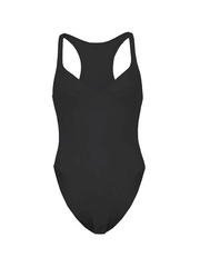 Plunge V Neck Sleeveless Bodysuit