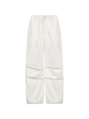 Size Friendly Low Waist Parachute Cargo Pants