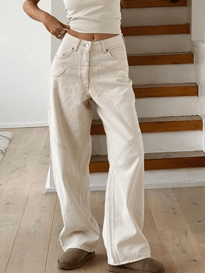 Splice Straight Leg Cargo Jeans